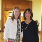 Dr. Nancy Snyderman graciously taking a photo with Michelle Blakely in San Antonio, Texas.